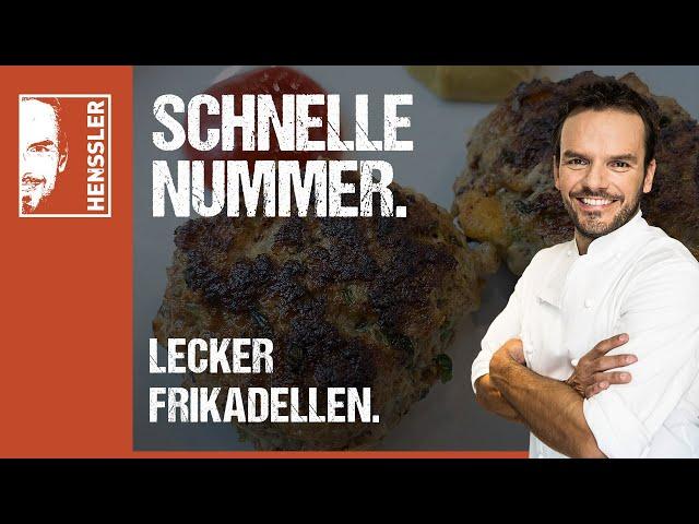 Schnelles Frikadellen Rezept von Steffen Henssler