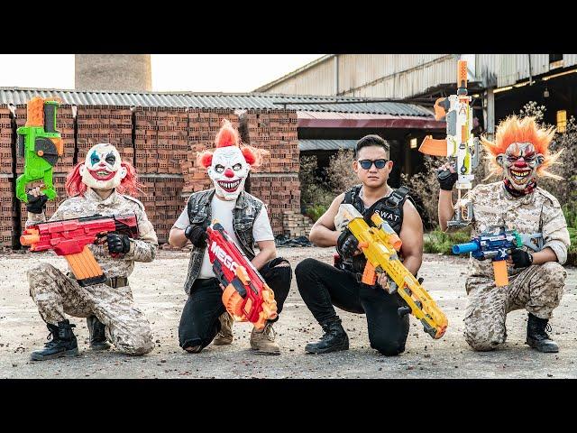 LTT Nerf Mod : 1 Hour Nerf War The Battle Is Not Over Of SEAL MARINES Nerf MEGA Gold