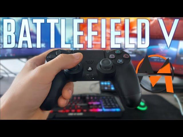 MAX RANK PLAYER With CONTROLLER CAM on Battlefield 5... (Button Layout + Highlights)