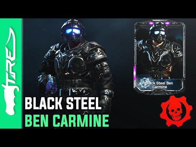 BLACK STEEL BEN CARMINE GAMEPLAY! - Gears of War 4 Multiplayer Character Gameplay (GOW4)