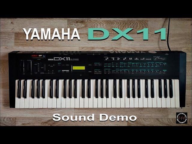 YAMAHA DX11 V2 FM Synthesizer - Sound Demo