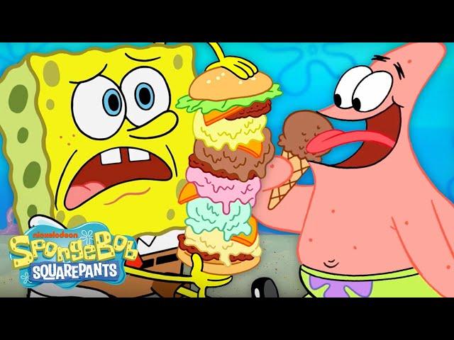 40 Minutes of ICE CREAM  | SpongeBob