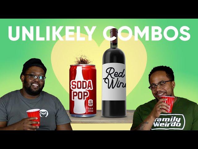 WEIRD Drink Combinations | Red wine & sodas | Those black weirdos