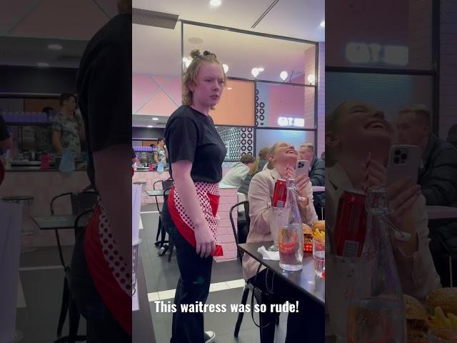 Karen’s Diner waitress gets angry at customers on their phones! #angry #waitress #karen #karens