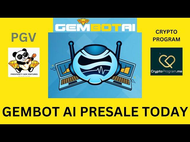 PGV GEM BOT AI PRESALE. TODAY ONLY