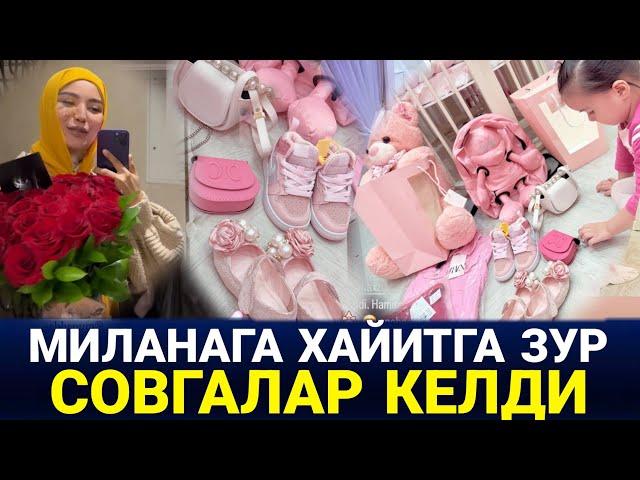 МИЛАНА ХАЙИТ СОВГАЛАРНИ ОЛИШНИ БОШЛАДИ ШАХЗОДА ХОНАДОНИДА МЕХМОНЛАР