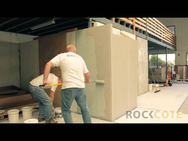Rendering Cement Sheet and Blueboard Walls with Rockcote