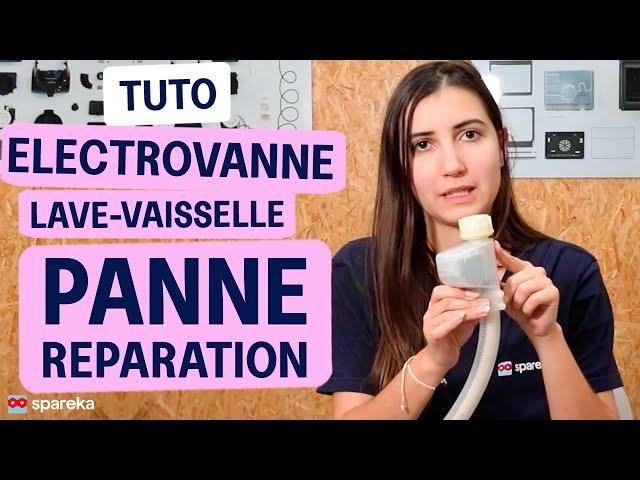 C’est quoi une électrovanne de lave-vaisselle ? Fonctionnement, pannes et réparation !