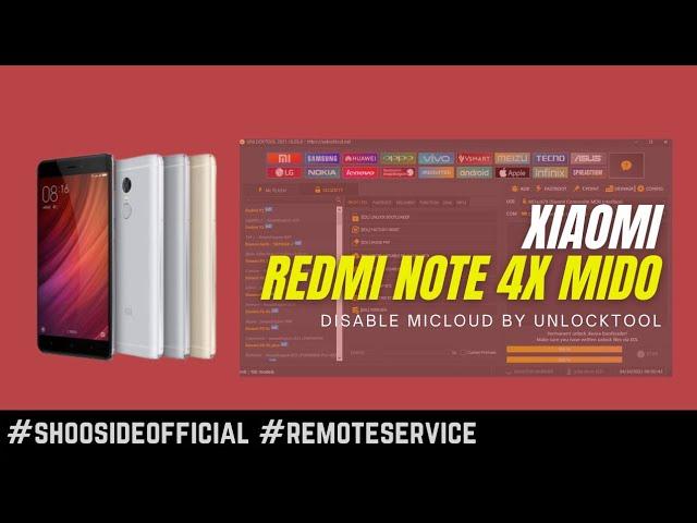 XIAOMI REDMI NOTE 4X MIDO DISABLE MICLOUD #remoteservice