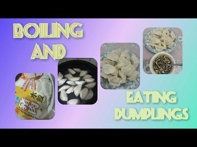 BOILING AND EATING DUMPLINGS @vanezamolina-ih7xj