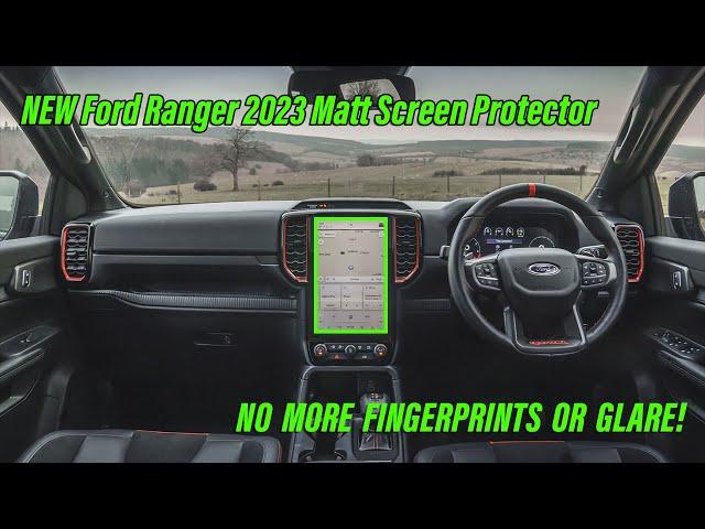 Eagle 4x4 - NEW 2023 Ford Ranger Screen Protector For Sync 4 Infotainment System