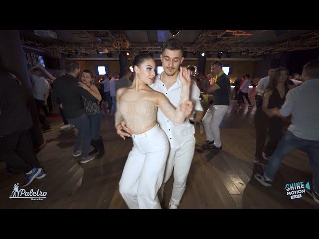 Velizar Todorov & Jacklin Gutsuzyan - Bachata Social Dance | Paletro 4th Birthday Party