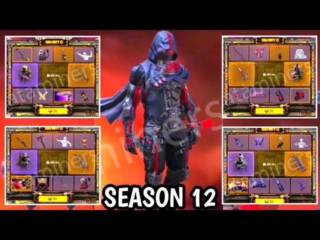 All New Season 12 Lucky Draws!(LEAKS) First Legendary Soldier + 3 More Draws! Codm Season 12 leaks!