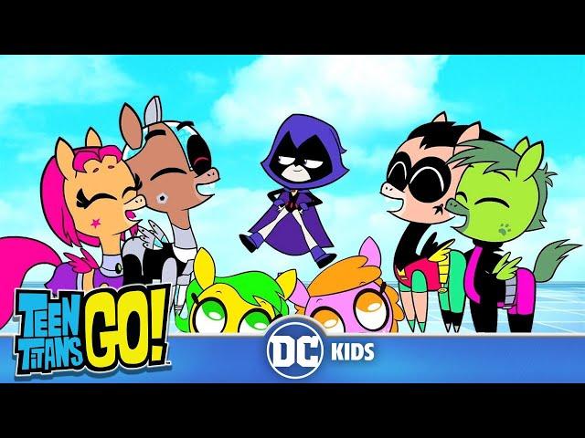 Teen Titans Go! Россия | Все кадры из передачи «Милый, милый Пегас»| DC Kids