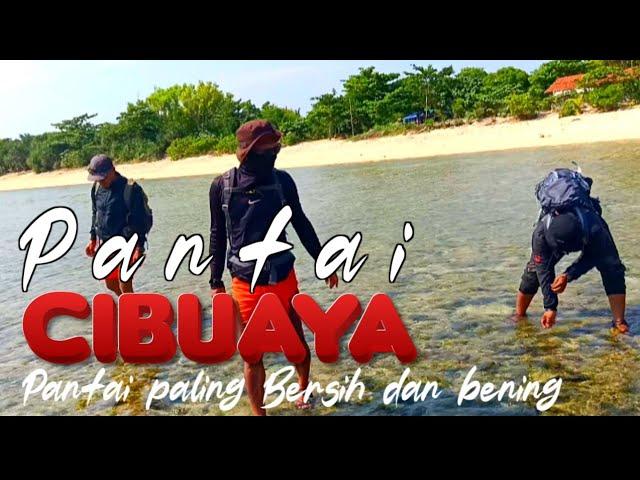 SALAH SATU PANTAI TERINDAH DI GEOPARK CILETUH,AIR NYA YG BENING DAN PASIR PUTIH YANG BERSIH‼️CIBUAYA