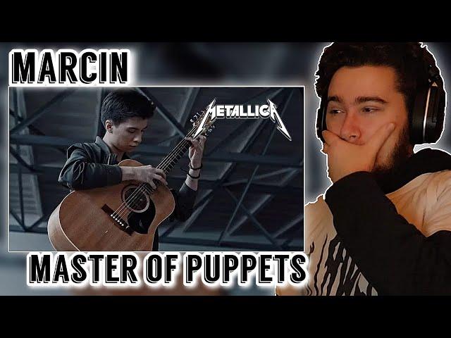 FIRST TIME reaction to Marcin Master of Puppets