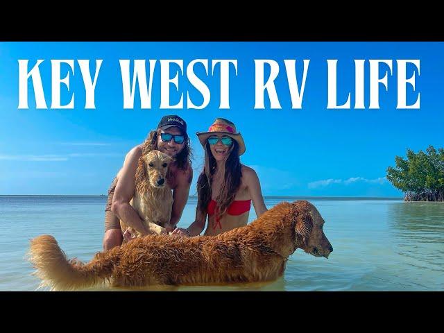 Day in our Life Living in an RV in Key West Full Time