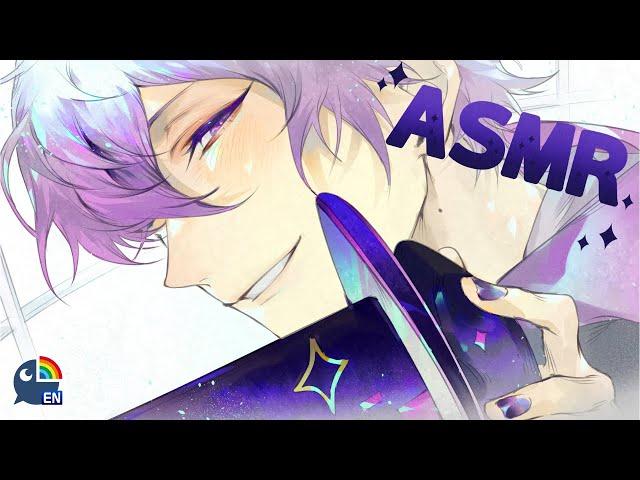 【ASMR】ear massage & soft-spoken asmr【NIJISANJI EN | Uki Violeta】