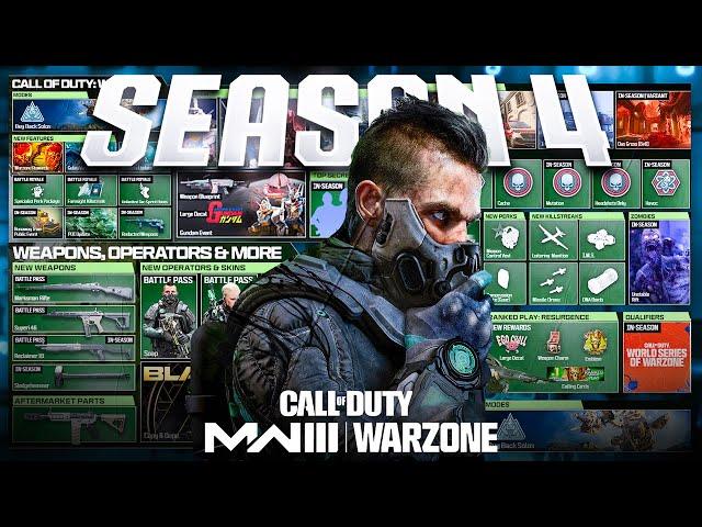 Modern Warfare 3: Everything Coming In Season 4! (Warzone and Zombies