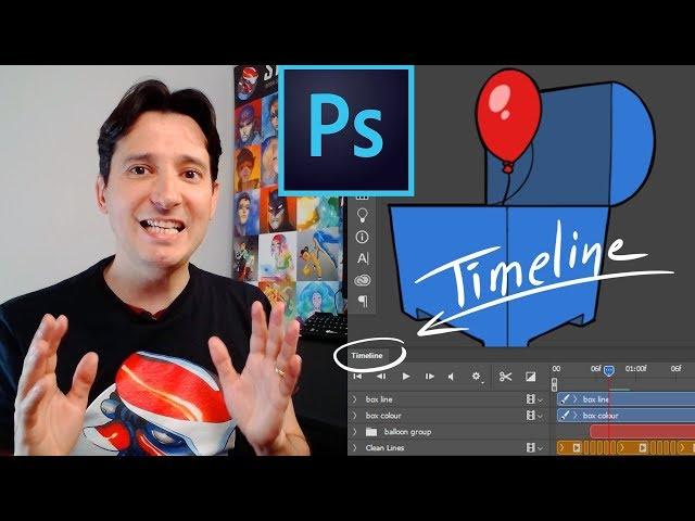 Class: Hand-drawn Animation in Photoshop's Video Timeline