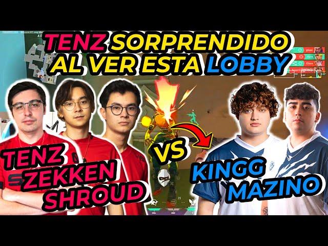 SEN TenZ, SEN Zekken & SHROUD vs LEV KINGG & LEV MAZINO EN RANKED DE N.A | SUPER LOBBY EN RADIANT!!