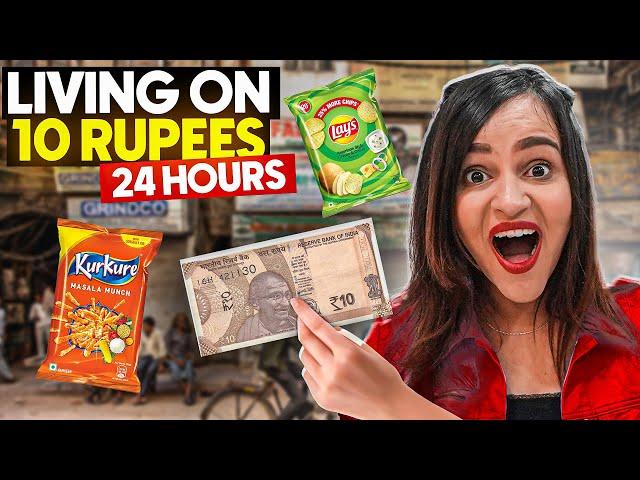 Living on 10 RS for 24 HOURS  *IMPOSSIBLE*