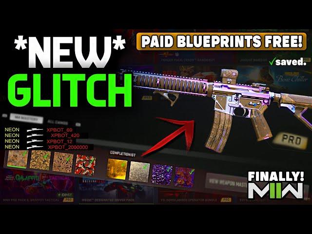 How To SAVE MW2 PAID Weapon Blueprints For Completely Free & Unlock Any Gun You Want!