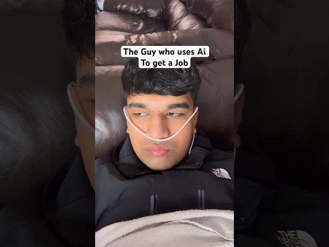 The Guy who uses Ai to get a Job #zdotss #explore #comedy #ai #skit #comedy #job