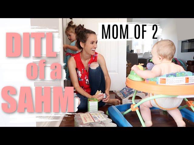 DAY IN THE LIFE OF A STAY AT HOME MOM | DITL BUSY MOM OF TWO | SIMPLY ALLIE