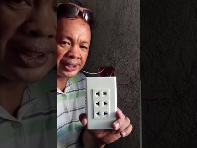 how to wire and connect 3 gang outlet