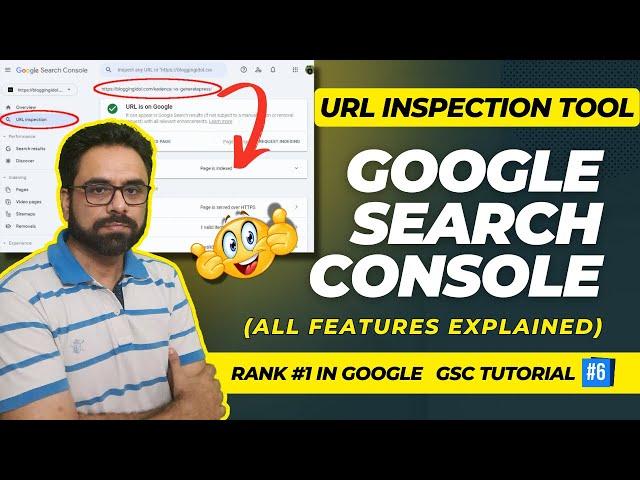 Google Search Console URL Inspection Tool | GSC Tutorial 6 | Robin Mehta