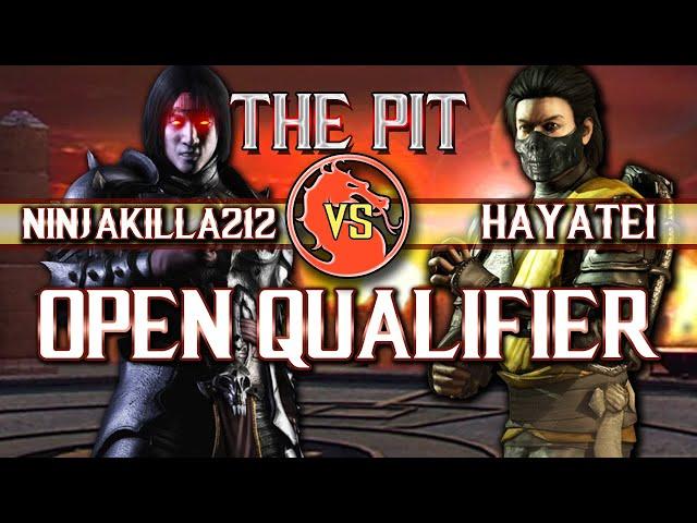 Mortal Kombat X: Ninjakilla 212 vs Hayatei - The Pit Open Qualifier Tournament (JEDI MASTER)