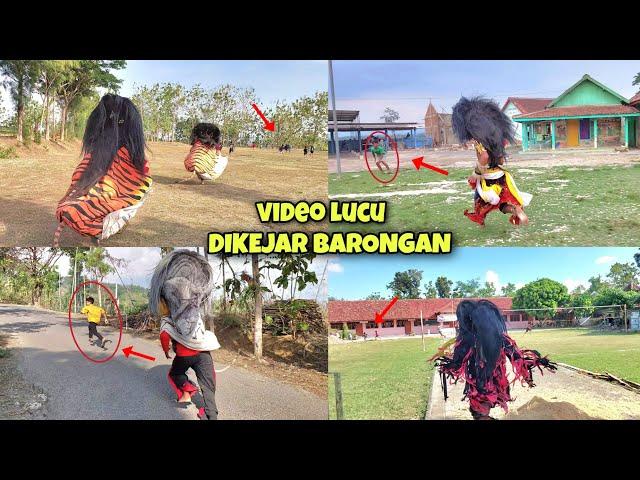 LUCU BIKIN NGAKAK | Kumpulan Video Barongan Ngamuk Ngejar Bocah