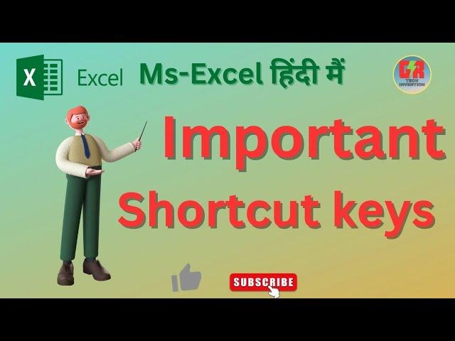 Excel shortcut Keys I ms excel shortcut keys I Shorykeys in excel I Microsoft excel shortcut keys I