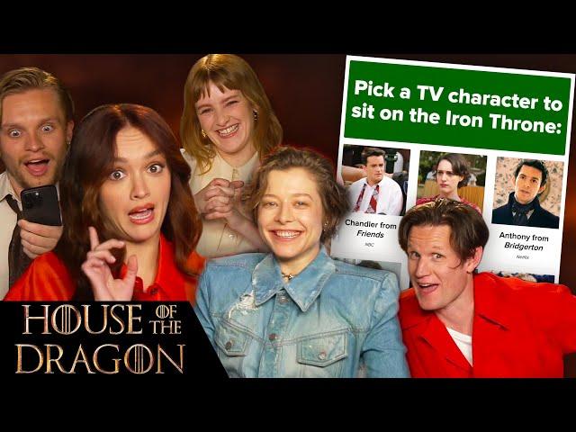 The Cast Of "House of the Dragon" Find Out Which Character They Really Are