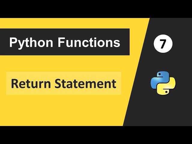 return Statement in Python | Python Tutorial in Hindi | Returning Value From Function