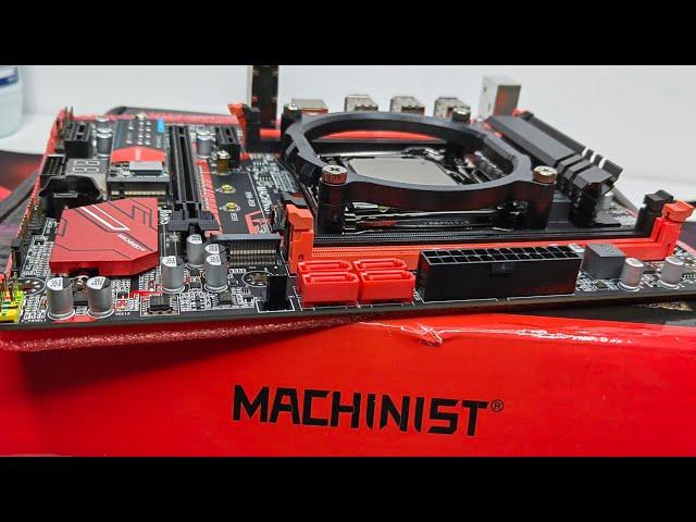 Machinist X99 Motherboard With Xeon E5 2680 V4 LGA 2011-3 CPU 32GB DDR4 2133 MHz  NVME 256GB M.2