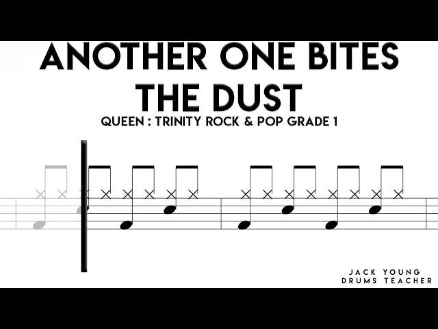 Another One Bites The Dust   Trinity Rock & Pop Drums Grade 1 (OLD)