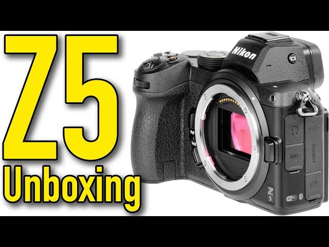 Nikon Z5 Unboxing by Ken Rockwell