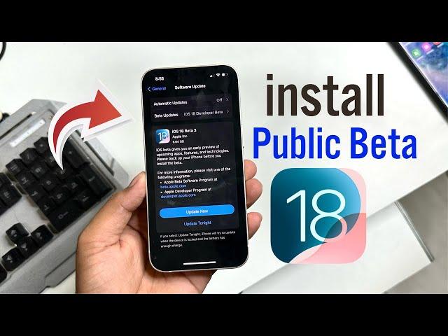 How To Install iOS 18 Public Beta | How To Download iOS 18 Public Beta | iOS 18 Public Beta Download