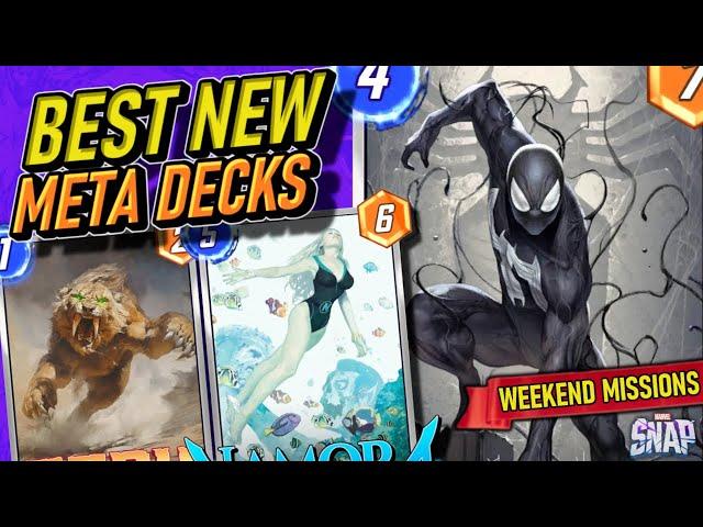 Top 10 NEW Meta Decks! Play These for the OTA AND Weekend Missions! Marvel Snap