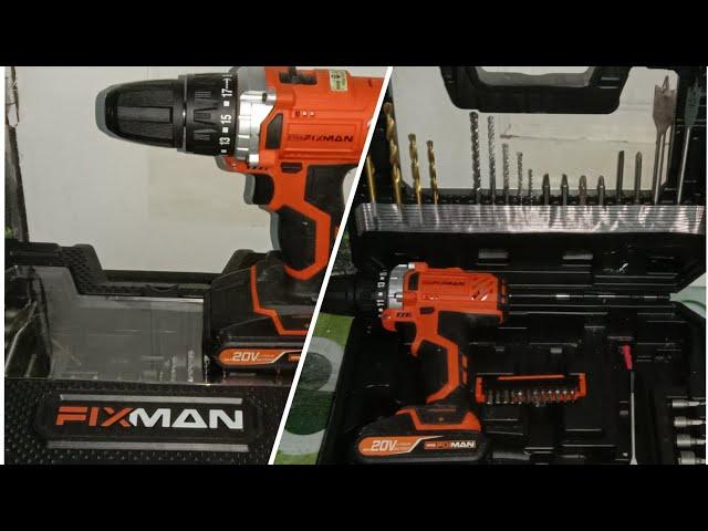 FIXMAN 20V cordless power drill