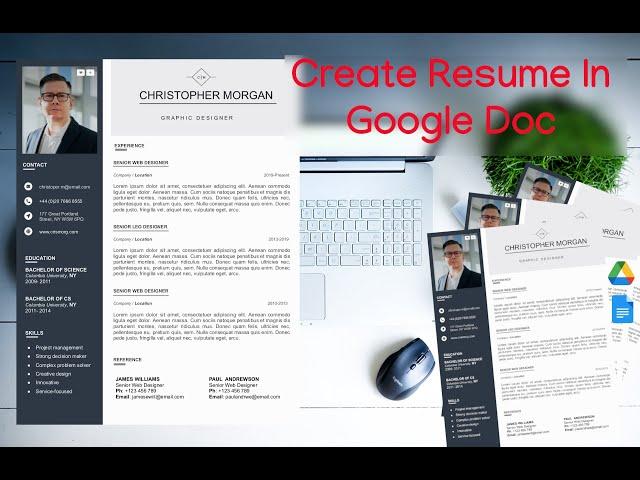 How to create Modern Resume Online Using Google Doc