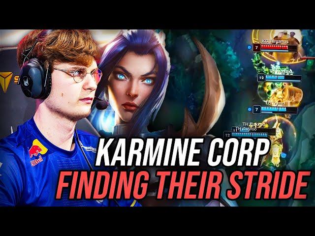 KARMINE CORP CONTINUE THEIR JOURNEY TO PLAYOFFS - TH vs KC | LEC 2024 Summer w/ The Boys