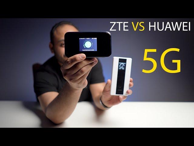 مراجعه واعدادات راوتر ZTE 5G المتنقل ZTE 5G uFi MyFi