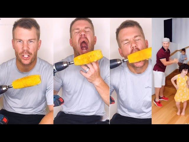 David Warner Latest TikTok video | David Warner Dance Latest | Wall Post