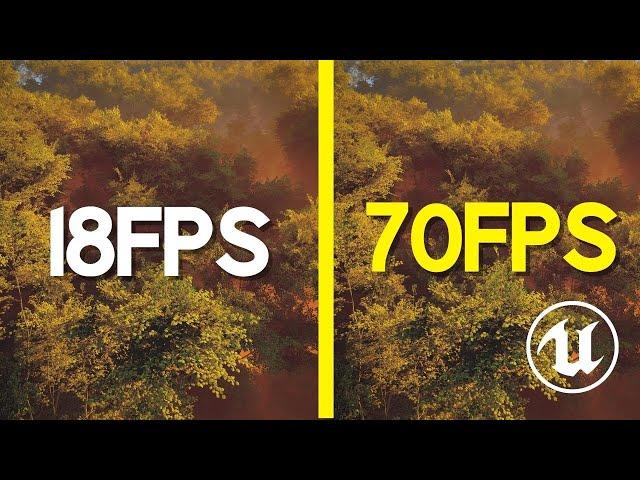 BOOST Foliage Performance In Unreal Engine