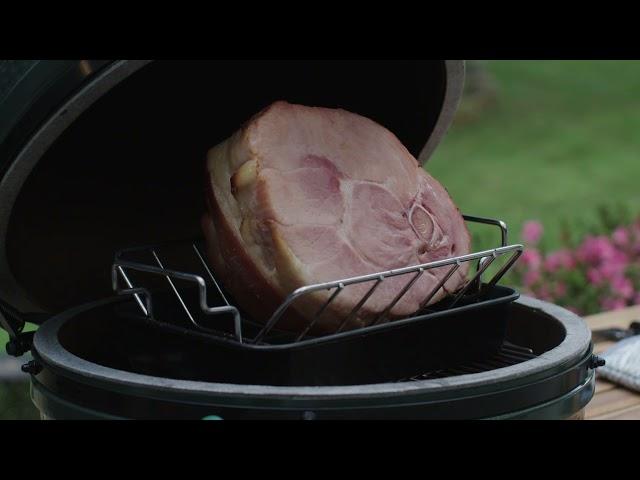 How to use and setup your Big Green Egg for Indirect Grilling or Roasting