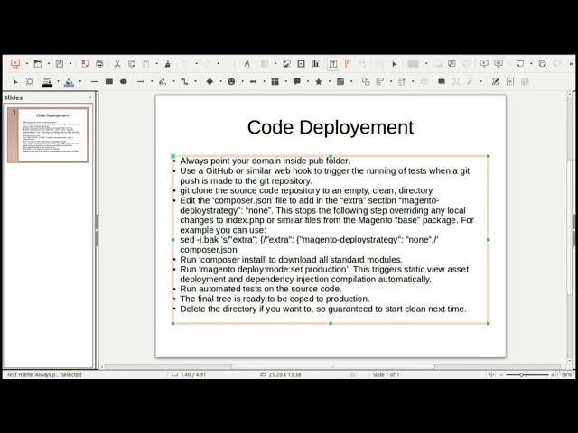 Magento 2 - Code deployment