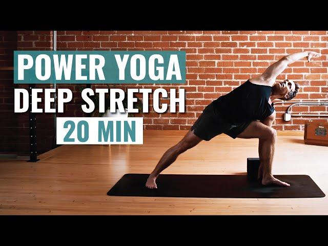 Power Yoga and Stretch 20 Min: Boost Strength & Stretch Deep